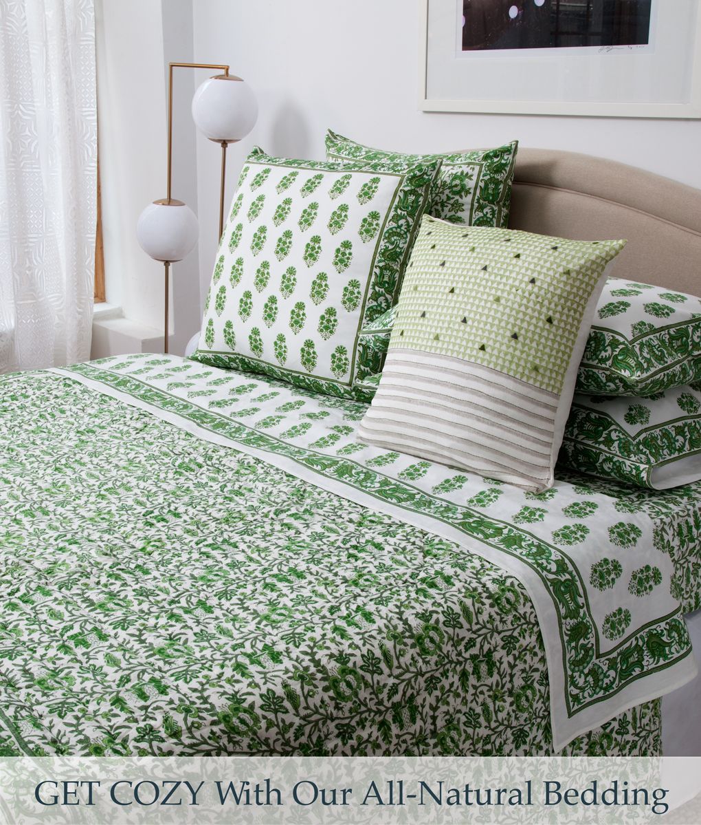 Get Cozy With Our All-Natural Bedding